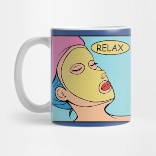Relax Pop Art - Pop Art Ave Mug
